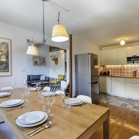 Appartamento Refuge Scandinave - Duplex 80m2 Vue Garage Calme 200m Trainbus Chamonix